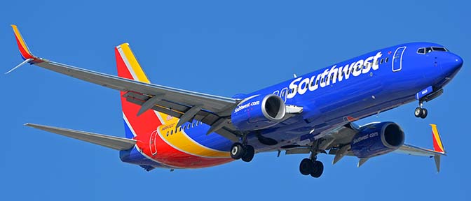 Southwest 737-800 N8502Z, Phoenix Sky Harbor, November 27, 2017